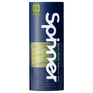 TENGA Spinner Schell - masturbátor - průhledný