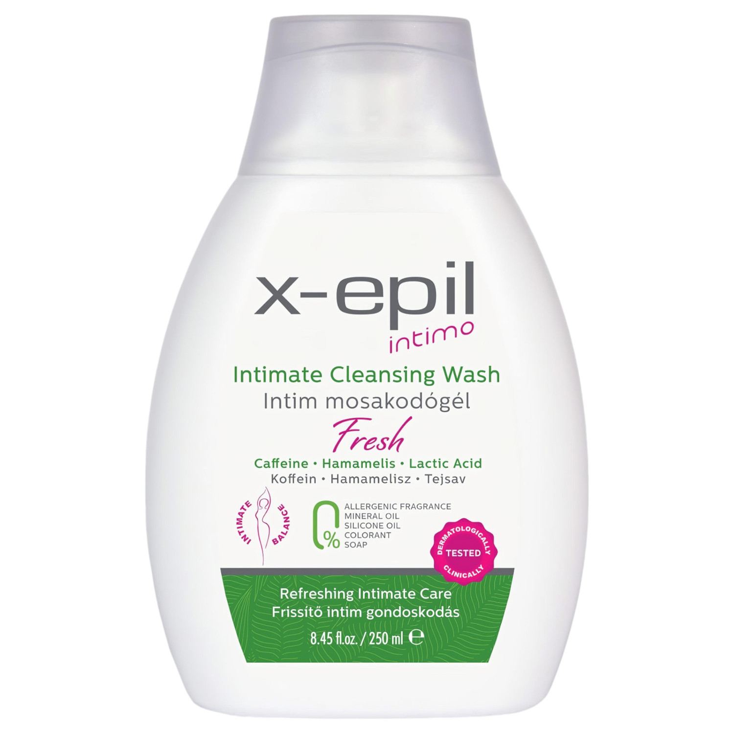 X-Epil Intimo Fresh - intim mycí gel - 250 ml