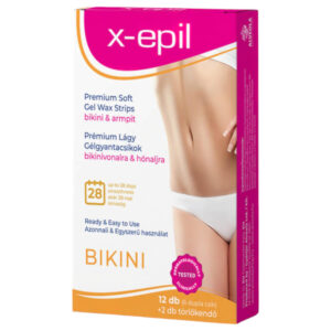 X-Epil - voskové pásky na depilaci - bikini/podpaží - 12 ks