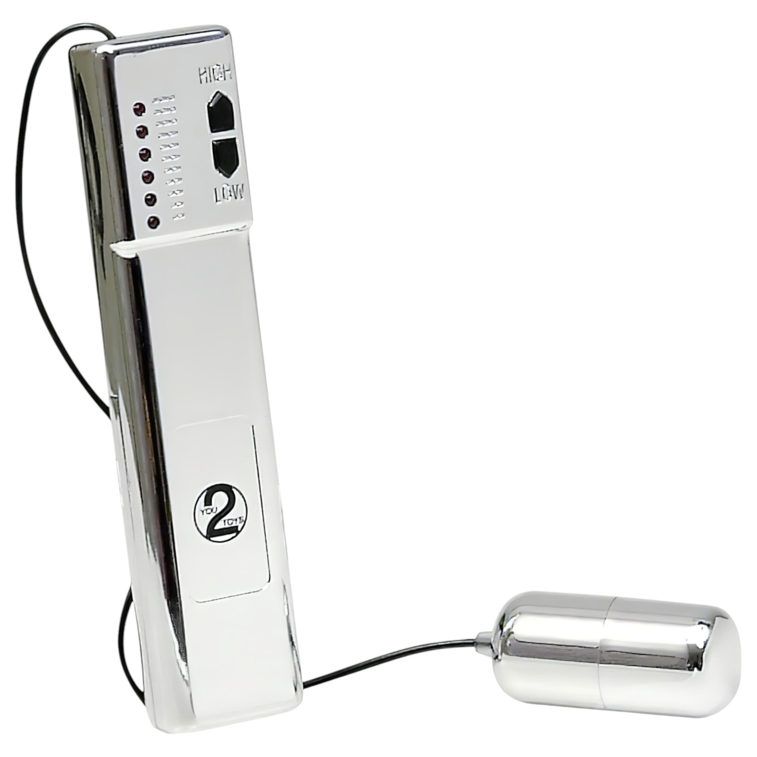 You2Toys Climax - vibrační vajíčko - stříbrné