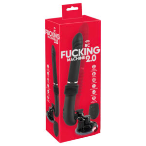 You2Toys - automatický thrusting vibrátor - dobíjecí - černý