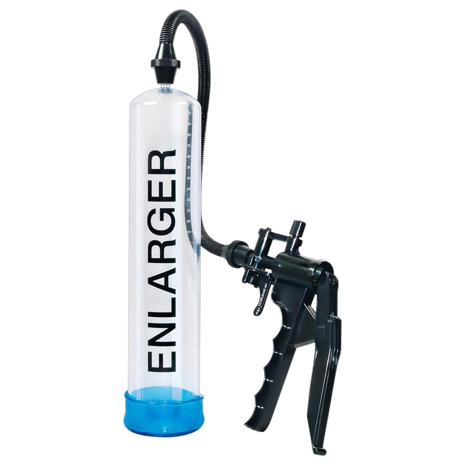 You2Toys - vakuová pumpa na penis set - průhledná