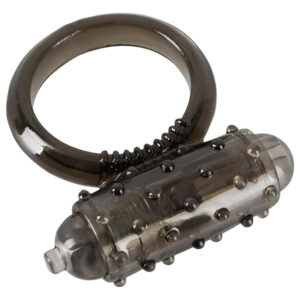 You2Toys - vibrační erekční kroužek - silikon - černý