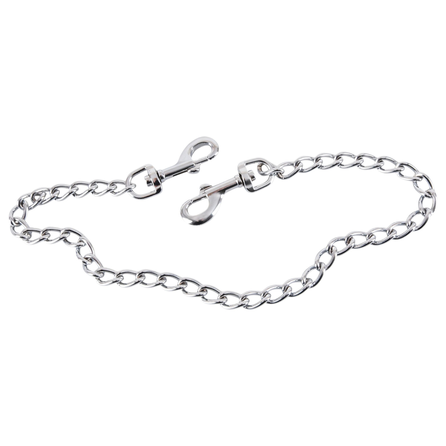 ZADO - dvojitá kovová karabina a řetěz - 50 cm