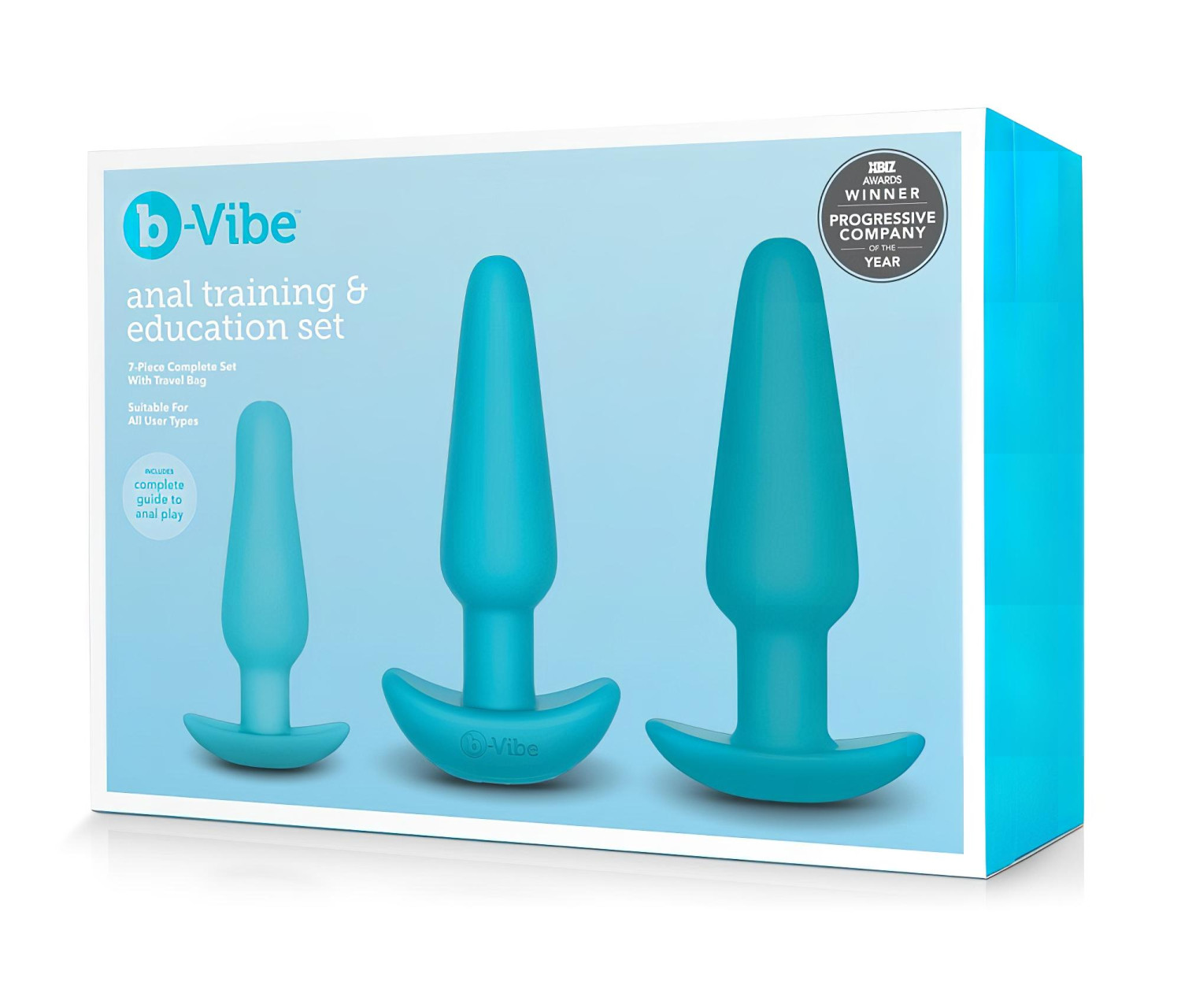 b-Vibe - anální sada pro roztažení - 7 dílů
