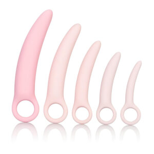 CalExotics Inspire - vaginální dilatátor set - zdravotní pomůcka - růžová