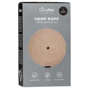 Easytoys Hemp Rope - konopné bondage lano (5 m