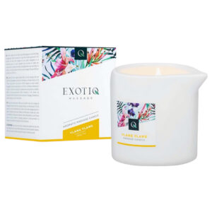 Exotiq - masážní svíčka s vůní ylang ylang - 200g