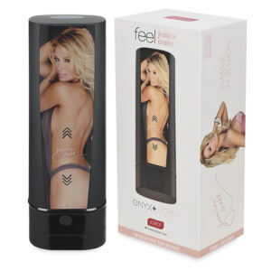 Kiiroo Onyx+ Jessica Drake - interaktivní masturbátor - černý