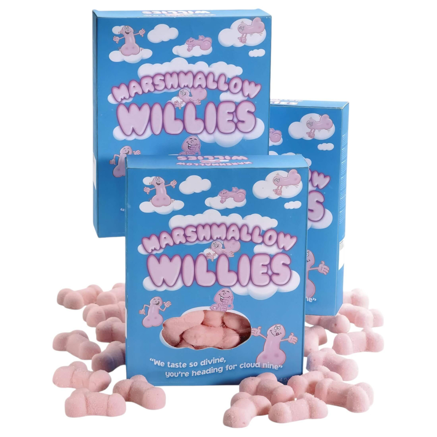 Marshmallow - sladký penis - růžový - 140g