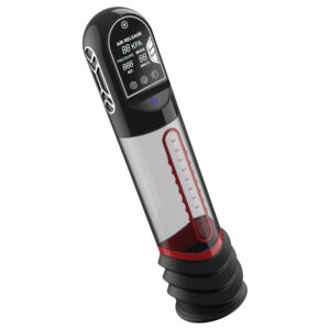 Peak Performa - automatická vakuová pumpa na penis - průhledná