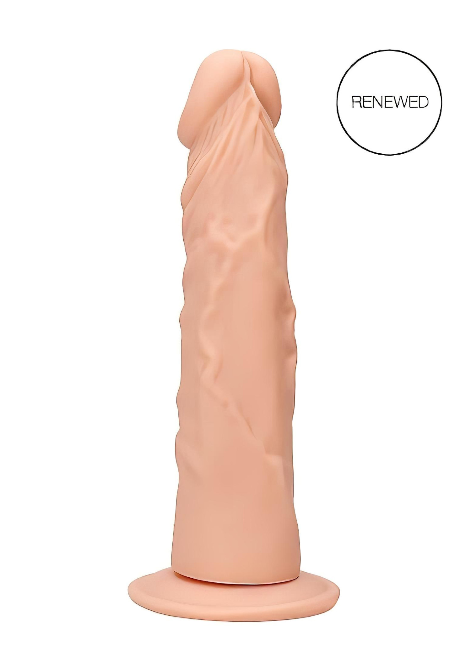 RealRock - realistické dildo - 20 cm - tělová barva