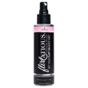 Sensuva Flirtatious - feromonový tělový sprej - vanilka-vikev (125 ml)