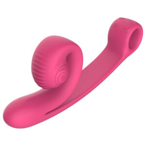 Snail Vibe Curve - 2v1 klitorální vibrátor (růžový)