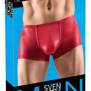 Svenjoyment - pánské push-up boxerky - lesklé - červené - M