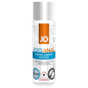 System JO - H2O Anal Warming - hřejivý anální lubrikační gel na vodní bázi (60 ml)