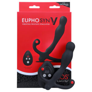 Aneros Eupho Syn V - vibrační stimulátor prostaty s dálkovým ovládáním (černý)