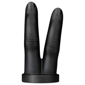 BUTTR - anální dildo dvojité prsty - černé