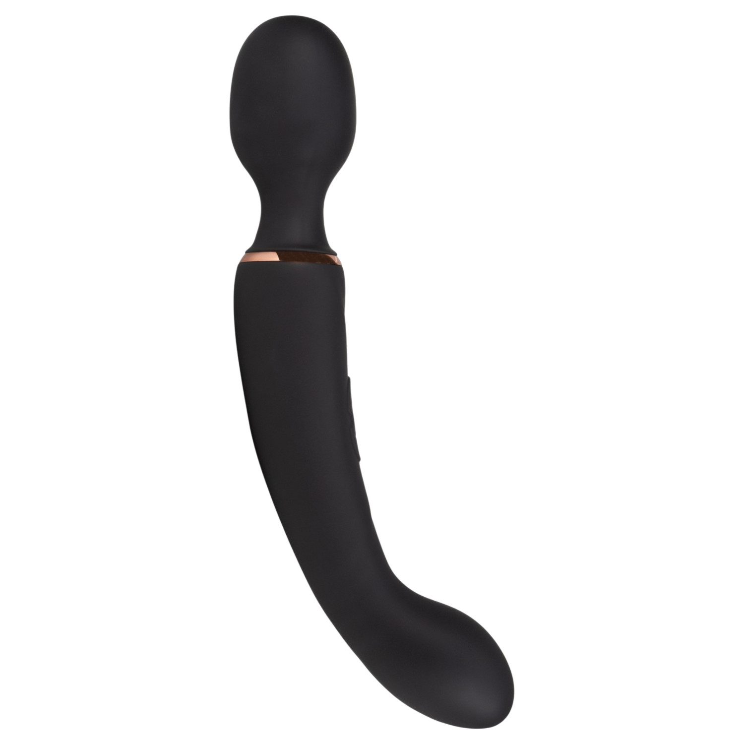 Blush Lush - 2 v 1 wand a G‑bod vibrátor (černý)