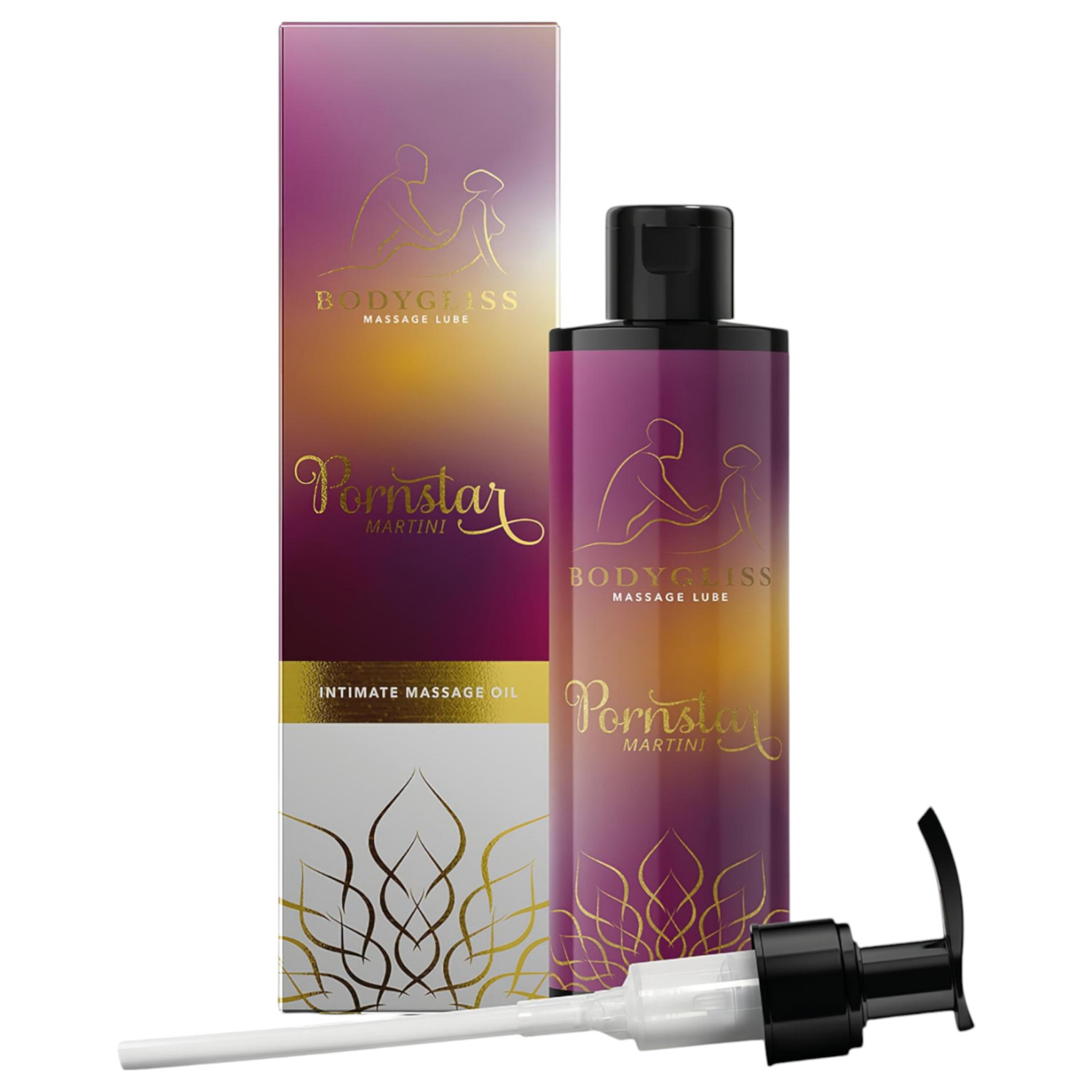 Bodygliss - masážní olej a lubrikant - pornstar martini - 150 ml