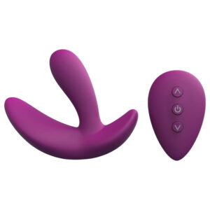 Cotoxo Saddle - vibrátor na prostatu s dálkovým ovládáním - fialový