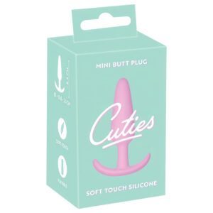 Cuties Mini Butt Plug - silikonový anální kolík (růžový