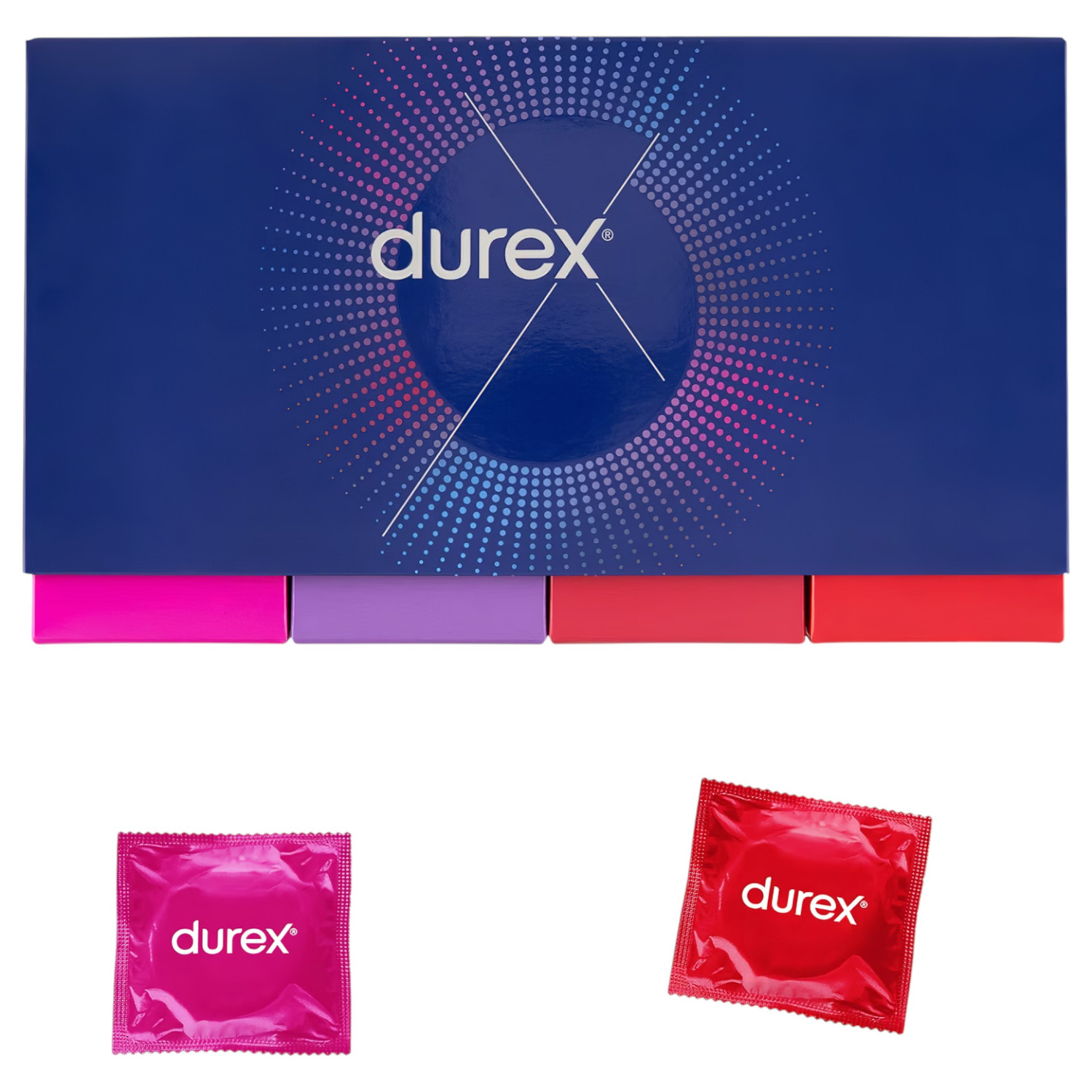 Durex Fun Explosion - sada kondomů - mix variant - 40 ks