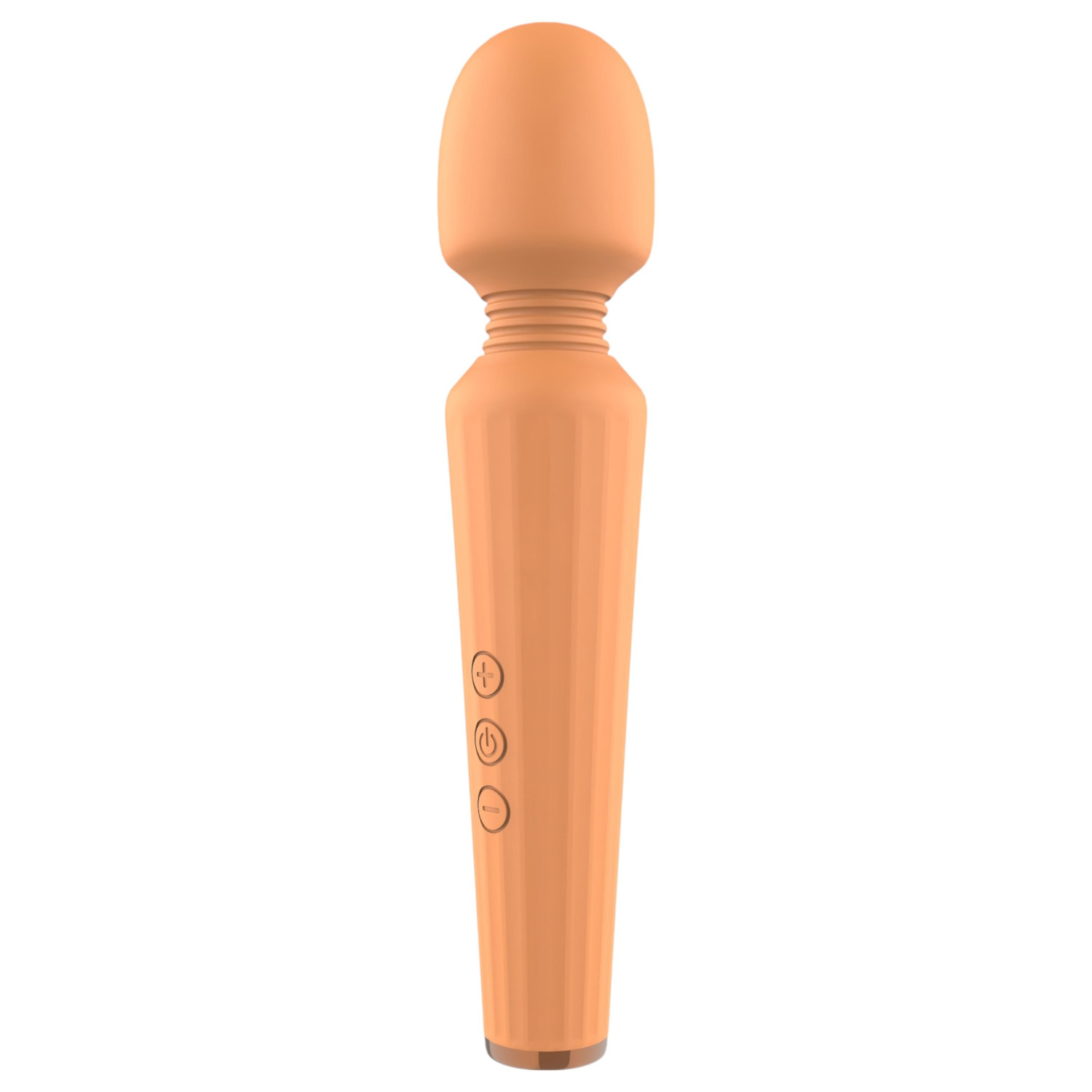 Glam - masážní vibrátor na akumulátor - oranžový