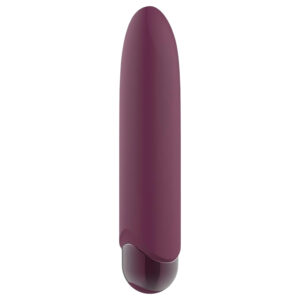 Glam - mini vibrátor na dálkové ovládání - vodotěsný - fialová