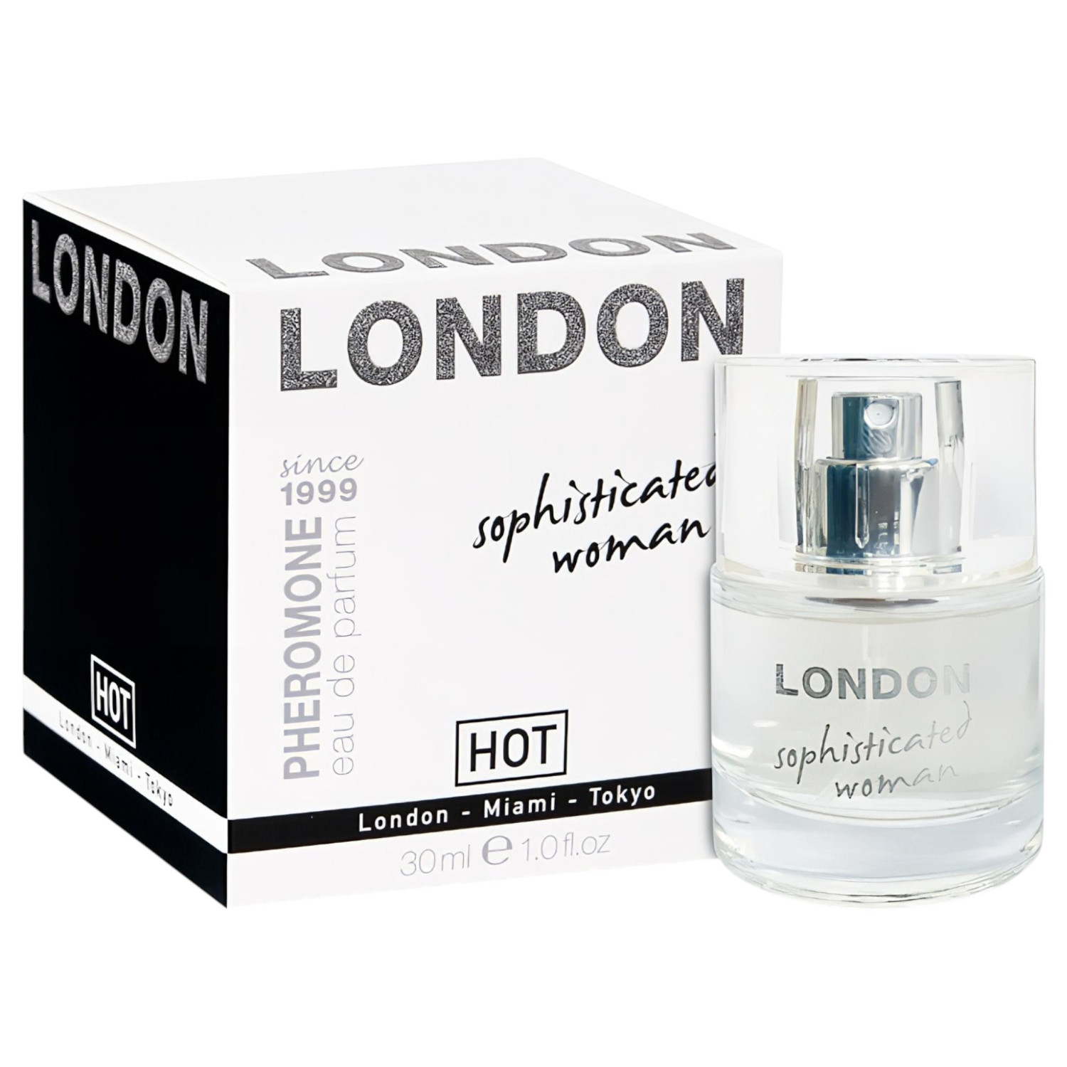 HOT London - feromonový parfém pro ženy k přilákání mužů (30 ml)