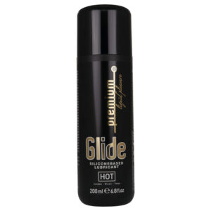 HOT Premium Glide - silikonový lubrikační gel (200 ml)
