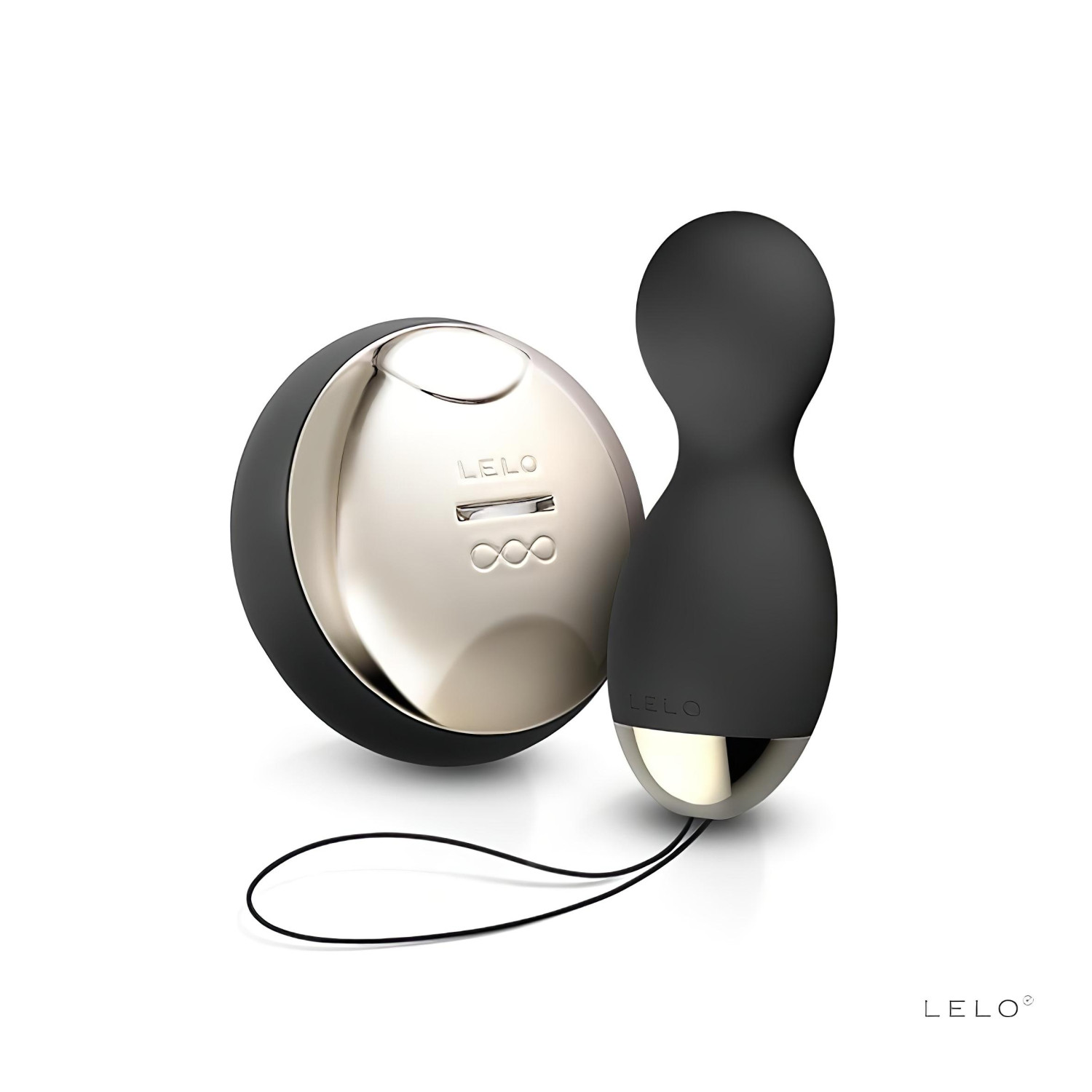 LELO Hula - rotující vibrační vajíčko (černé)