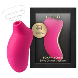 LELO Sona 2 Cruise - stimulátor klitorisu na vlny - červená