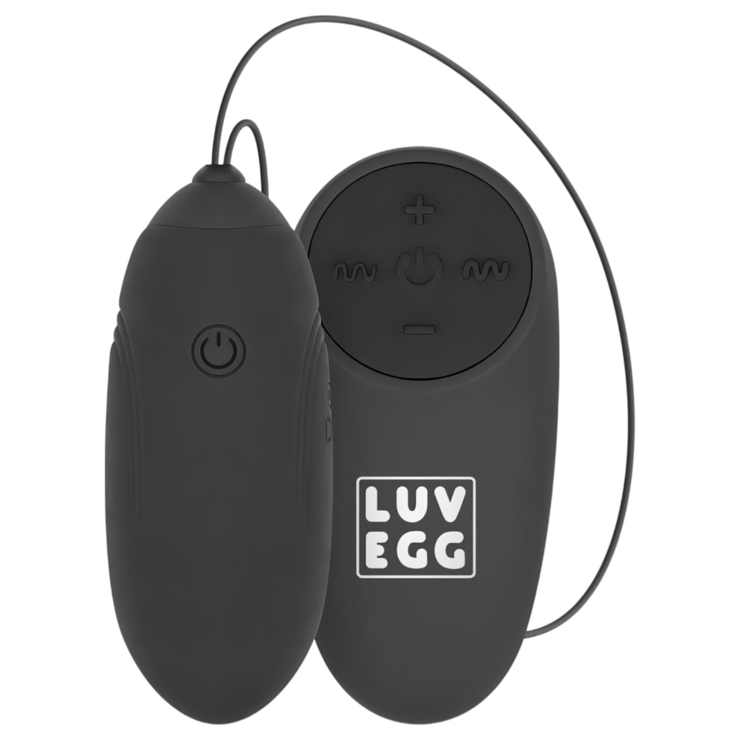 LUV EGG - vibrační vajíčko na dálkové ovládání - černé