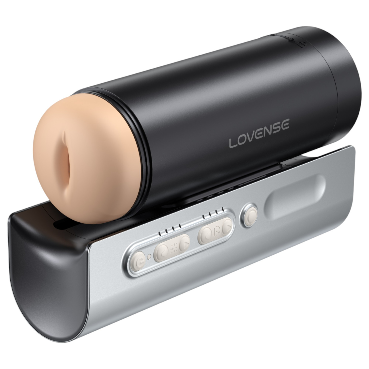 Lovense Solace Pro - aplikací ovládaný masturbátor pro muže (černý)