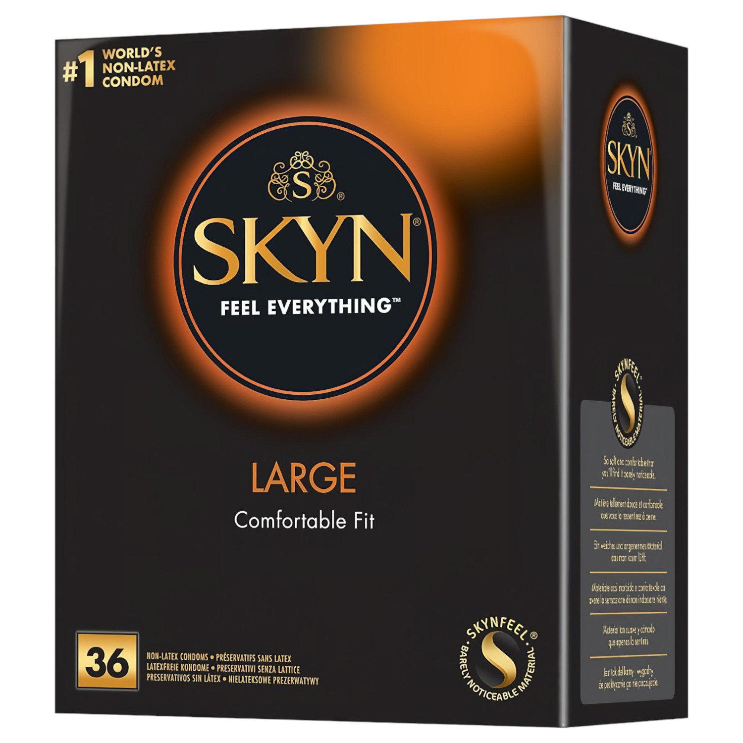 Manix SKYN Large - latexový kondom bez latexu (36 ks)