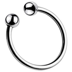Nerezový kovový kroužek na penis - oddálení ejakulace (28 mm)