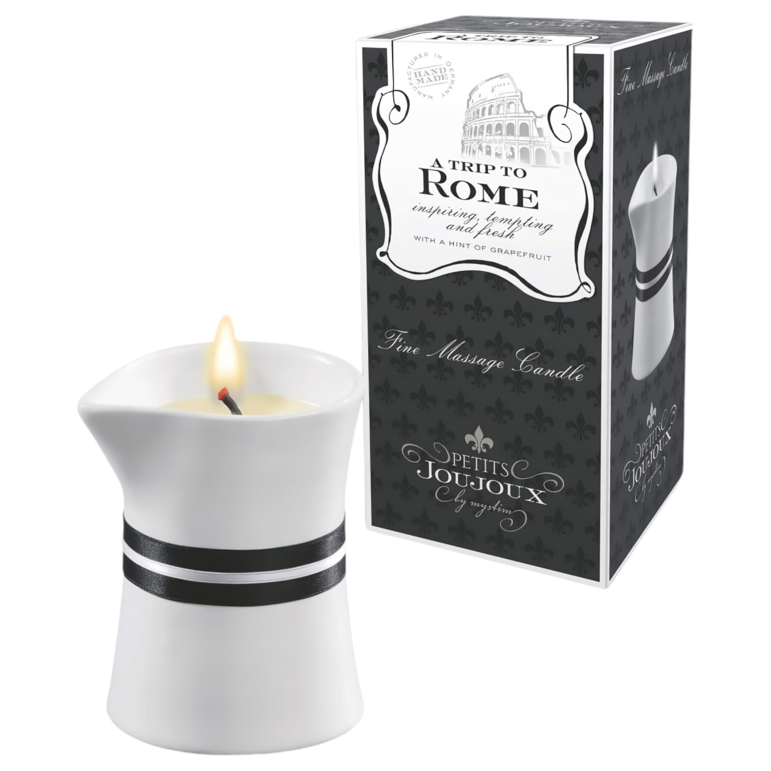Petits Joujoux - masážní svíčka - grapefruit bergamot - 120 ml