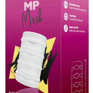 ROMP Mosh - flexibilní cestovní masturbátor (průhledný)