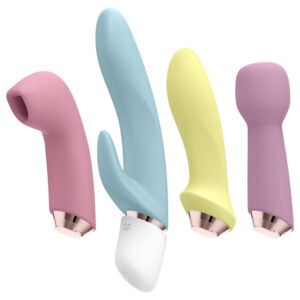 Satisfyer Marvelous Four - sada akumulátorových vibrátorů 4 ks