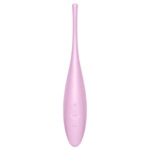 Satisfyer Twirling Joy - vibrátor na klitoris ovládaný aplikací (růžový)