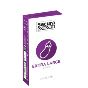 Secura Lilkový - extra velký kondom - 60 mm (12 ks)