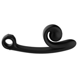 Snail Vibe Curve - 2v1 klitorisový dráždil (černý)