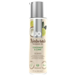 System JO - masážní olej - kokos-limetka (120ml)