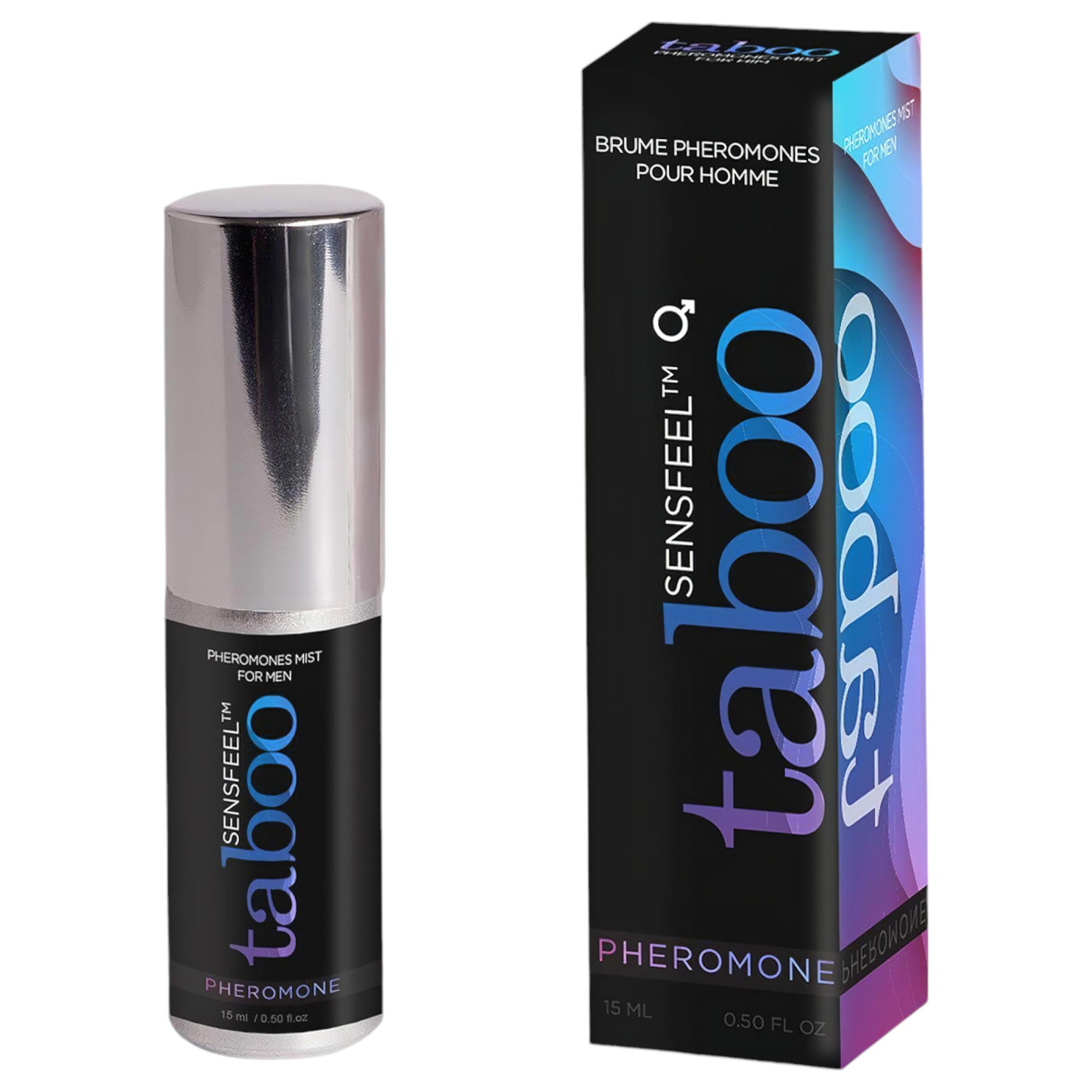 Taboo Pheromone - feromonový sprej pro muže - přírodní (15 ml)