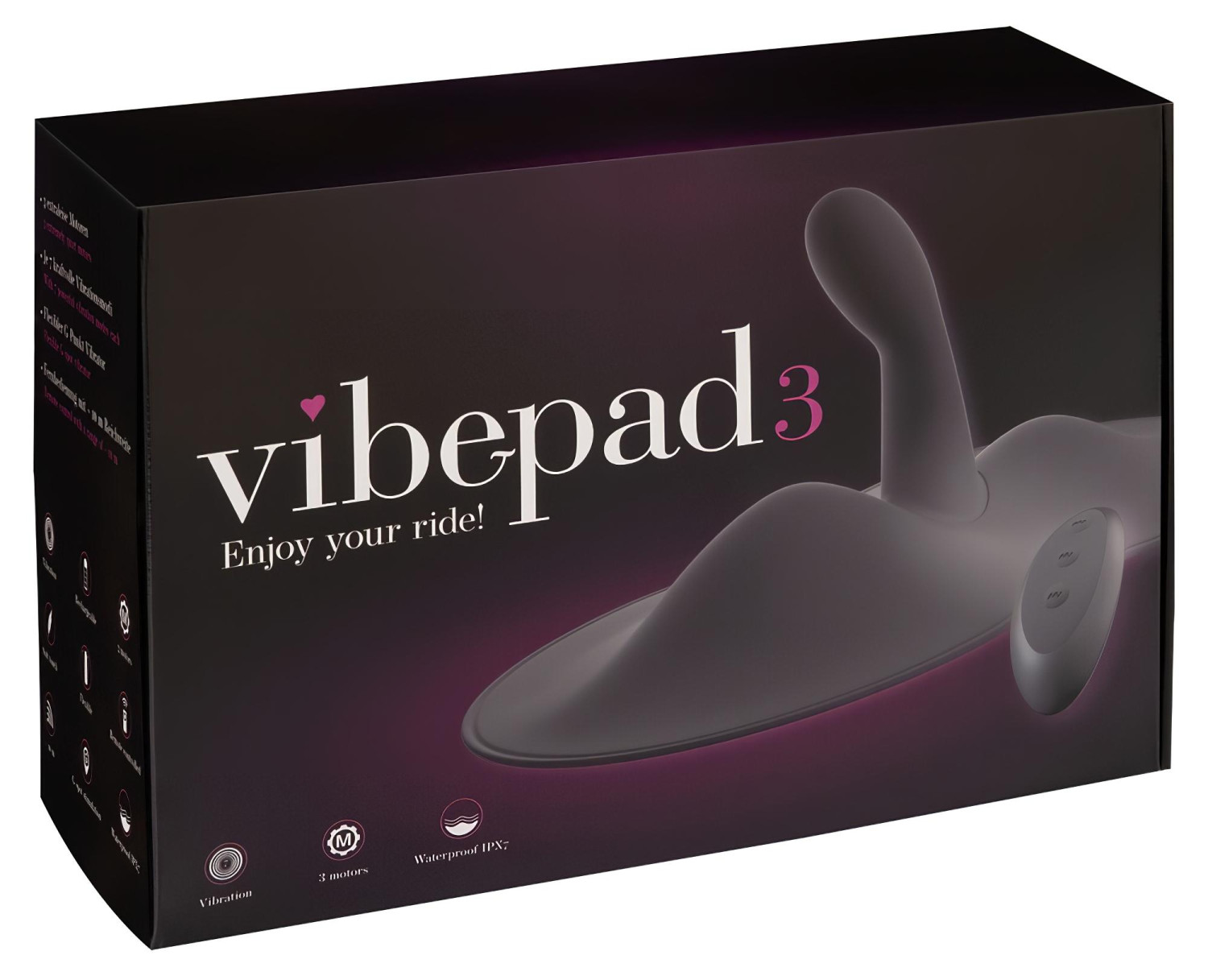 VibePad 3 - vibrační polštář na G-bod - bezdrátový