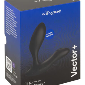 We-Vibe Vector+ - Anální vibrátor ovládaný aplikací (černý)
