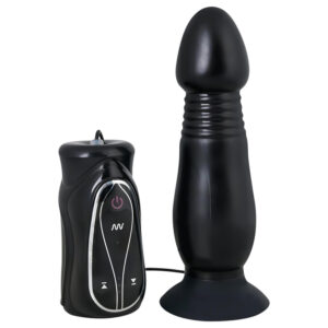 You2Toys - přirážecí anální vibrátor (černý)