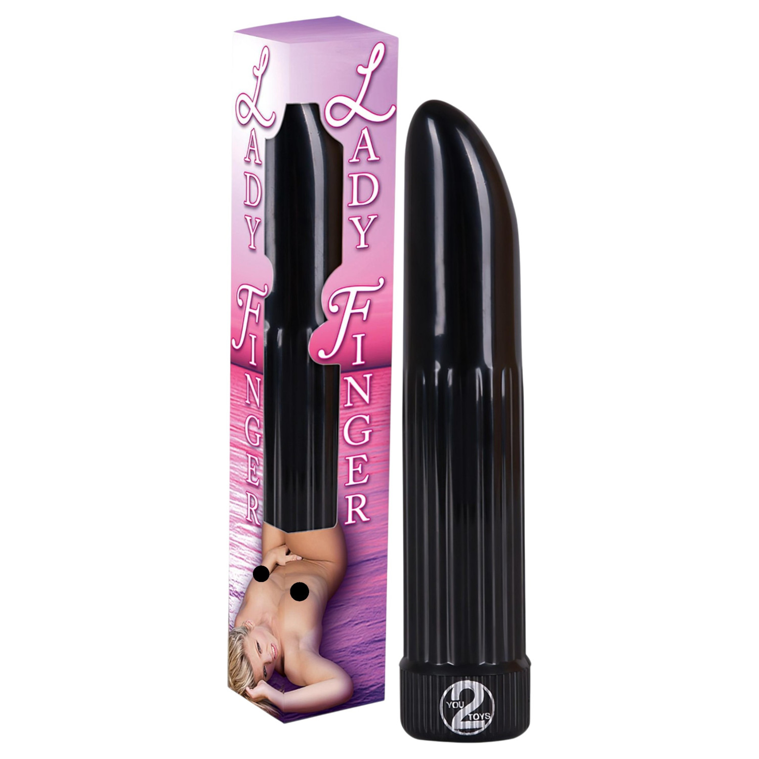 You2Toys - vibrátor lady finger - černý