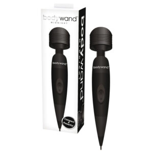 bodywand Midnight kompaktní síťový masážní wand - černá